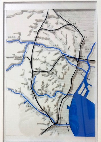 台地と低地の「地形模型」