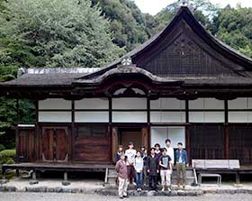 9月 園城寺光浄院にて 9月 園城寺光浄院にて