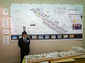 2015年4月 岩野君(社)埼玉建築設計監理協会「第15回卒業設計コンクール」で準埼玉賞受賞