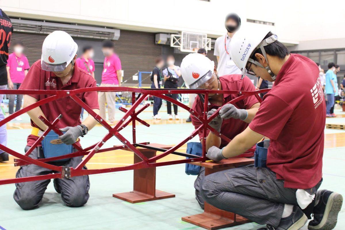 Japan Steel Bridge Competition 2022 ものつくり大学だからこそ作れる橋梁モデル monogram Institute of Technologists