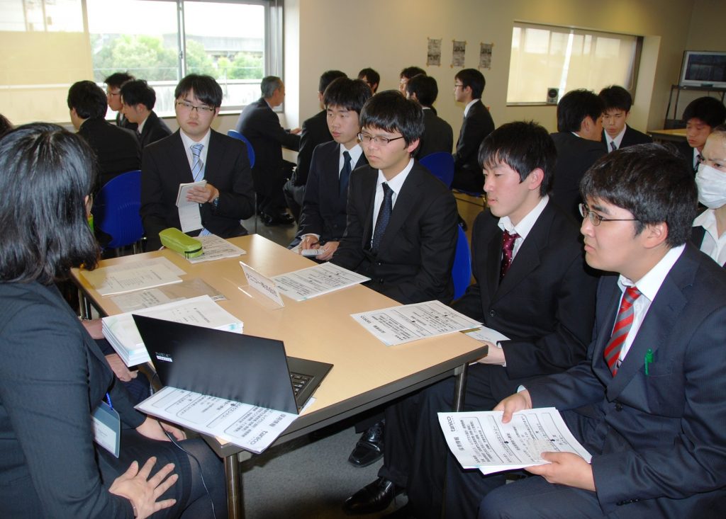 150422学内合同企業説明会