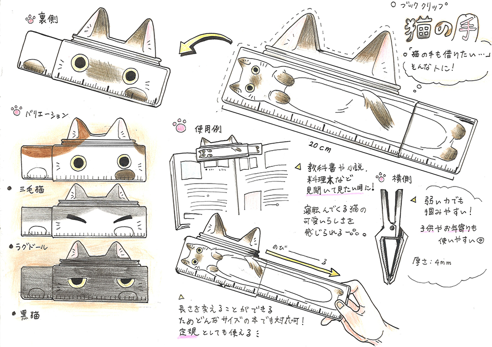 猫の手