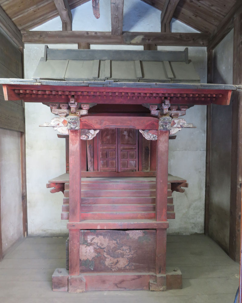 修理前-本殿正面写真