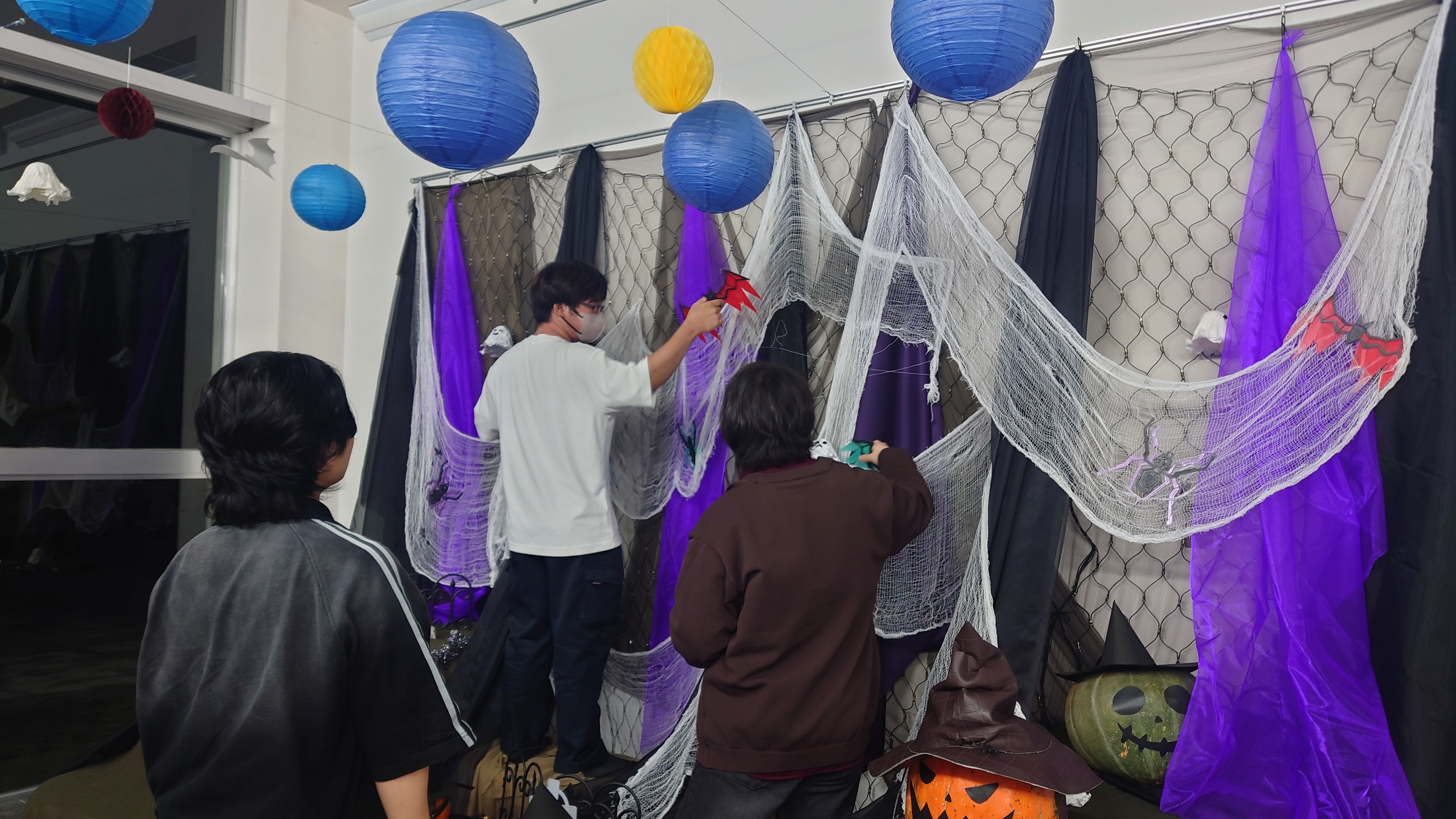 行田市中央公民館の談話コーナー展示物